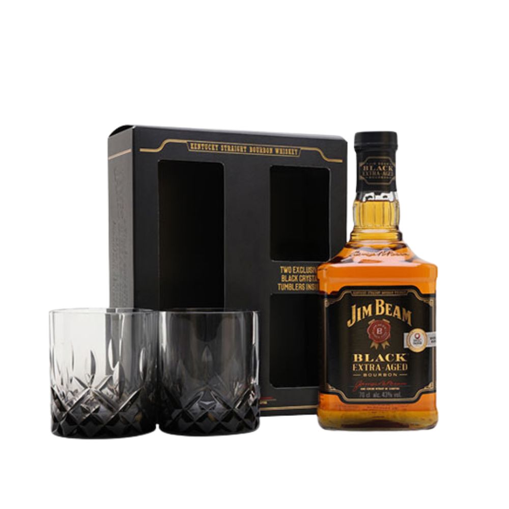 Jim Beam Black Gift Set
