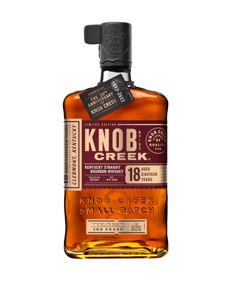 Knob Creek 18 Year Old Kentucky Straight Bourbon Whiskey