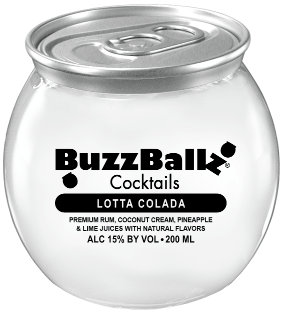 BuzzBallz Lotta Colada Ready-to-Drink Cocktail