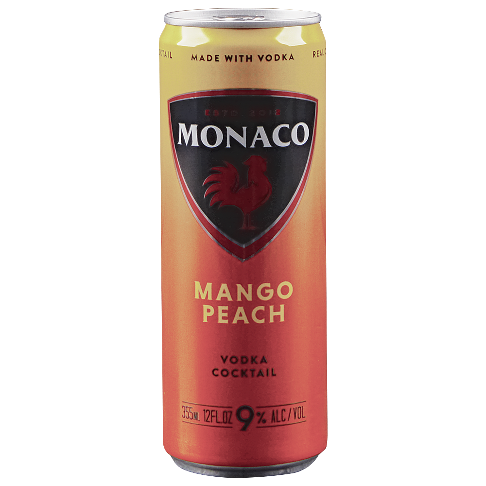 Monaco Single Can Mango Peach
