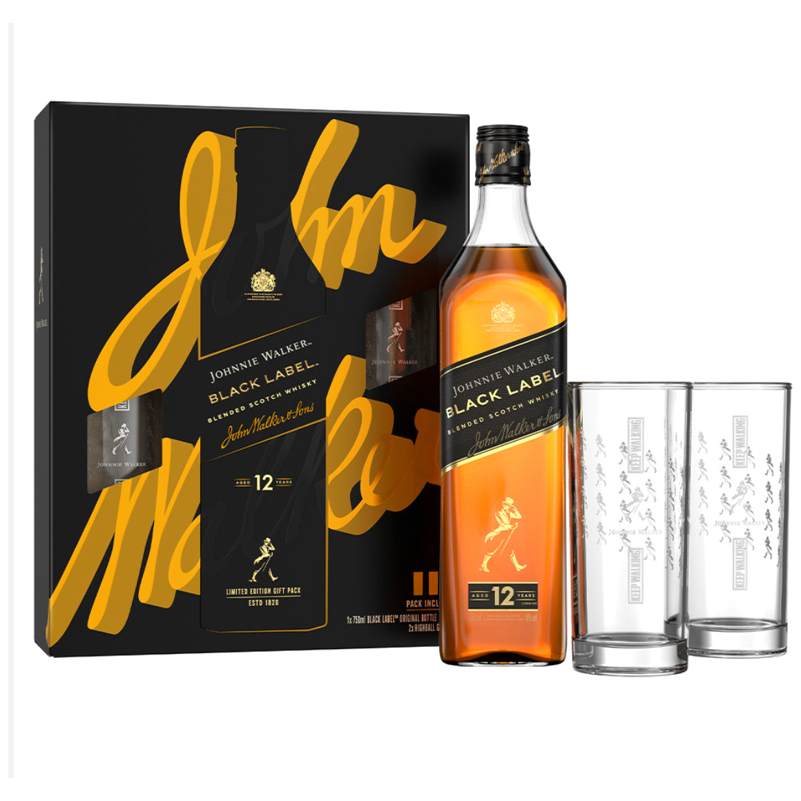 Johnnie Walker Black Lable Gift Set