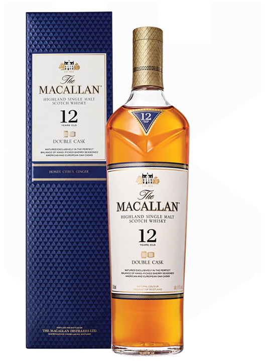 The Macallan 12 Year Old Double Cask Single Malt Scotch Whisky