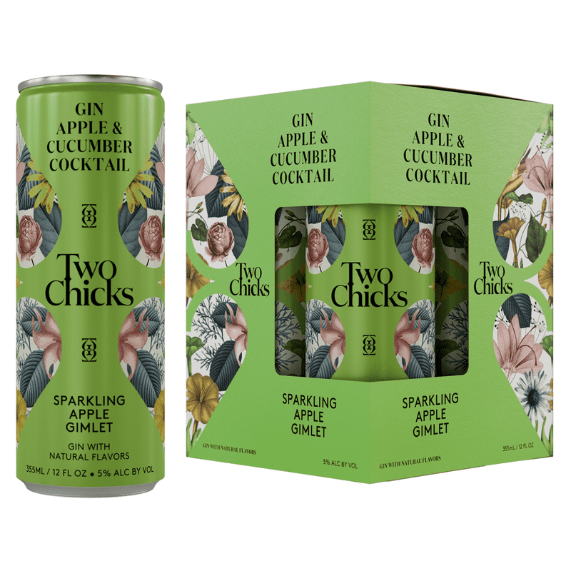 Two Chicks Canned Apple Gimlet