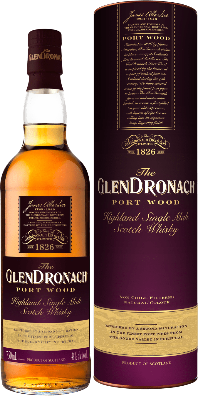 The GlenDronach Port Wood Single Malt Scotch Whisky