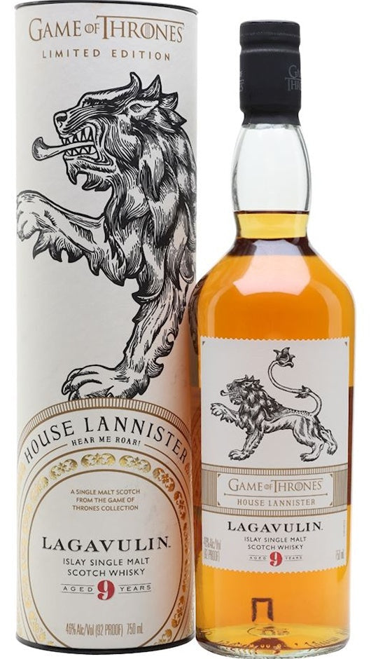 Lagavulin 9 Year Old House Lannister Single Malt Scotch Whisky
