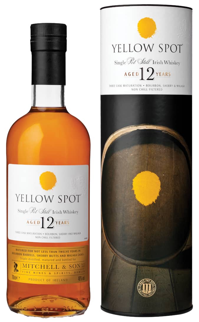 Yellow Spot 12 Year Old Single Pot Still Irish Whiskey