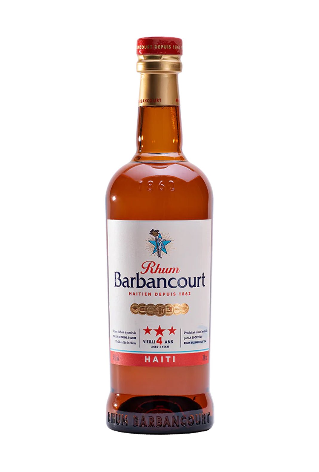 Rhum Barbancourt 3 Star 4 Year Old