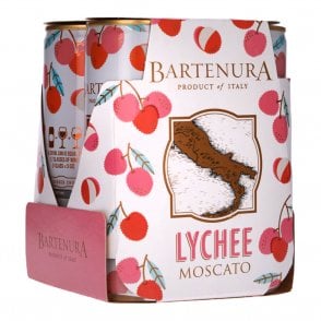 Bartenura Lychee Moscato Sparkling Wine Can