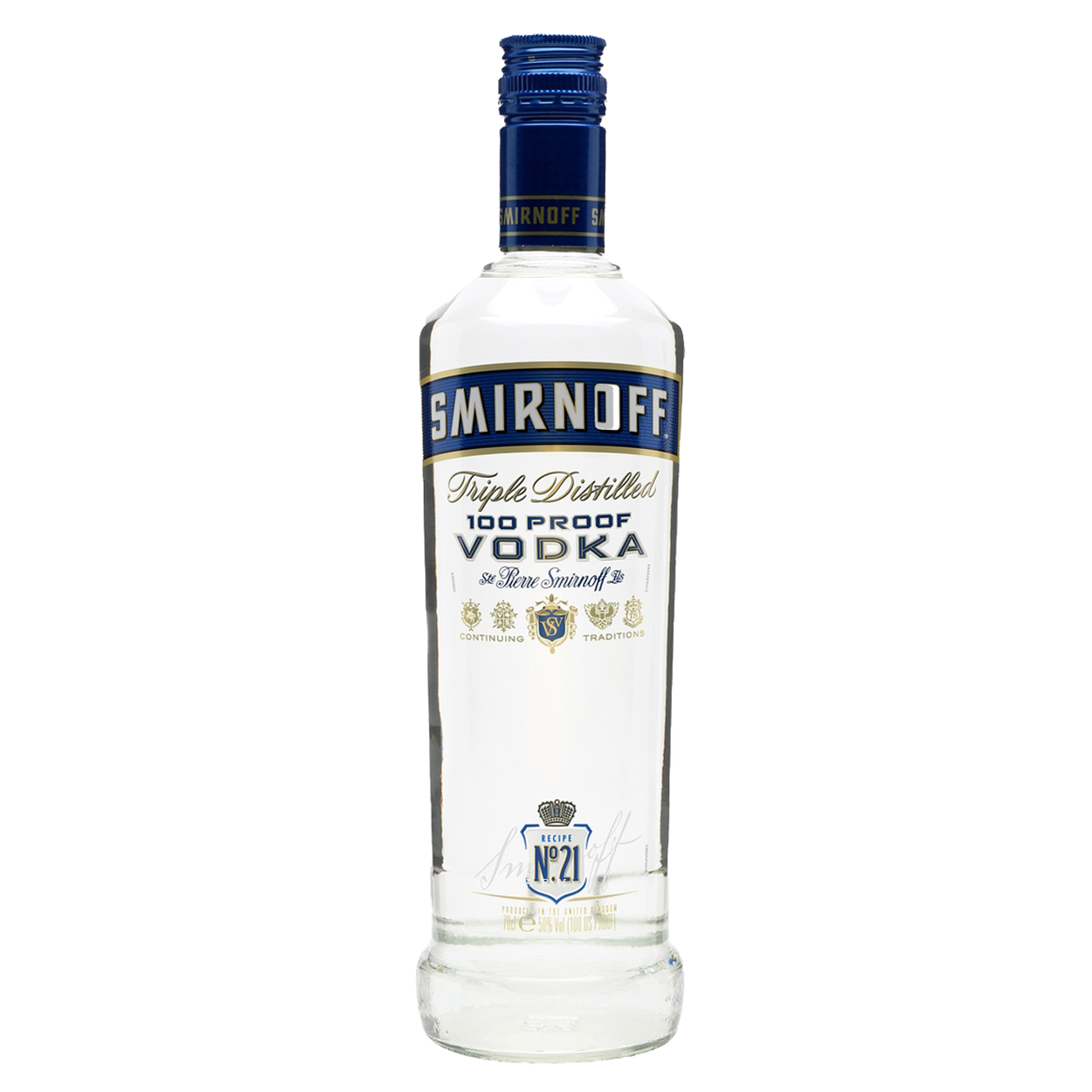 Smirnoff No. 21 100 Proof Vodka