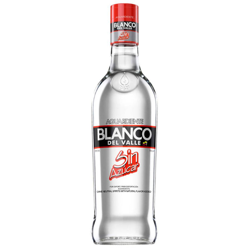 Aguardiente Blanco Del Valle 750 Sin Azucar