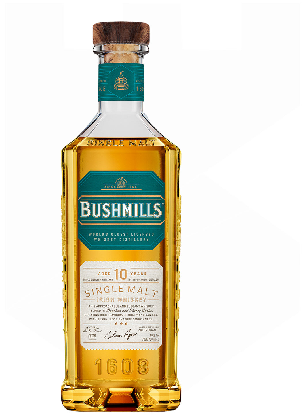 Bushmills 10 Year Old Single Malt Irish Whiskey