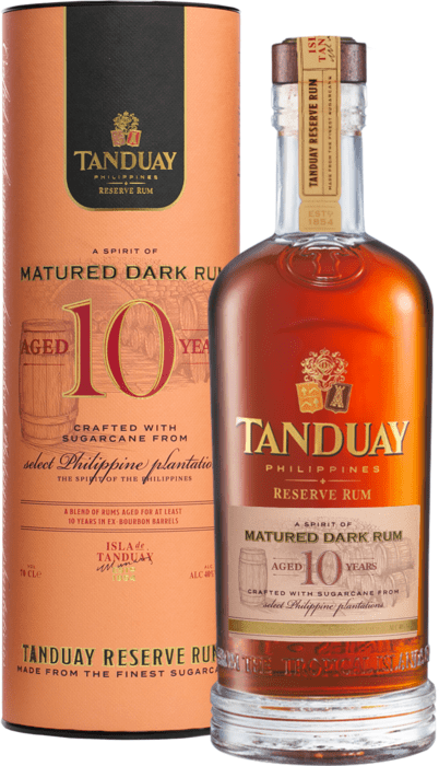 Tanduay 10 Year Old Reserve Dark Rum