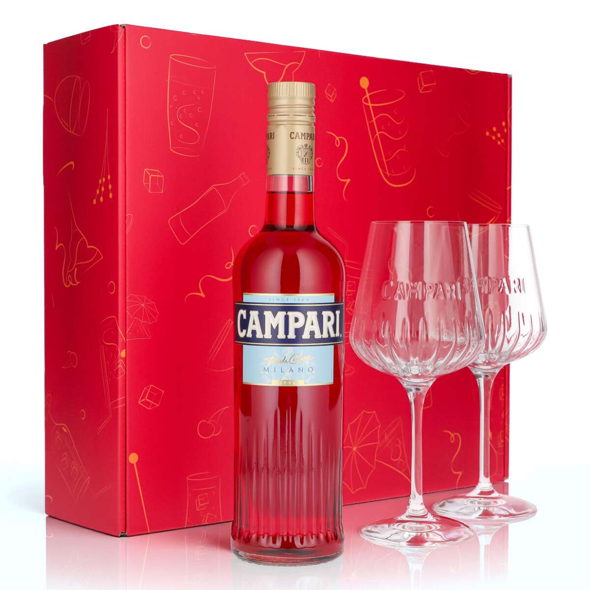 Campari Liquerus Gift Set