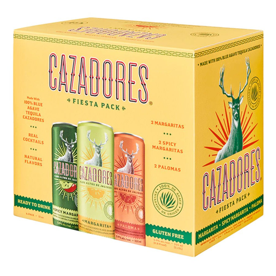 Tequila Cazadores Ready-to-Drink Cocktail Variety Pack (6-Pack)