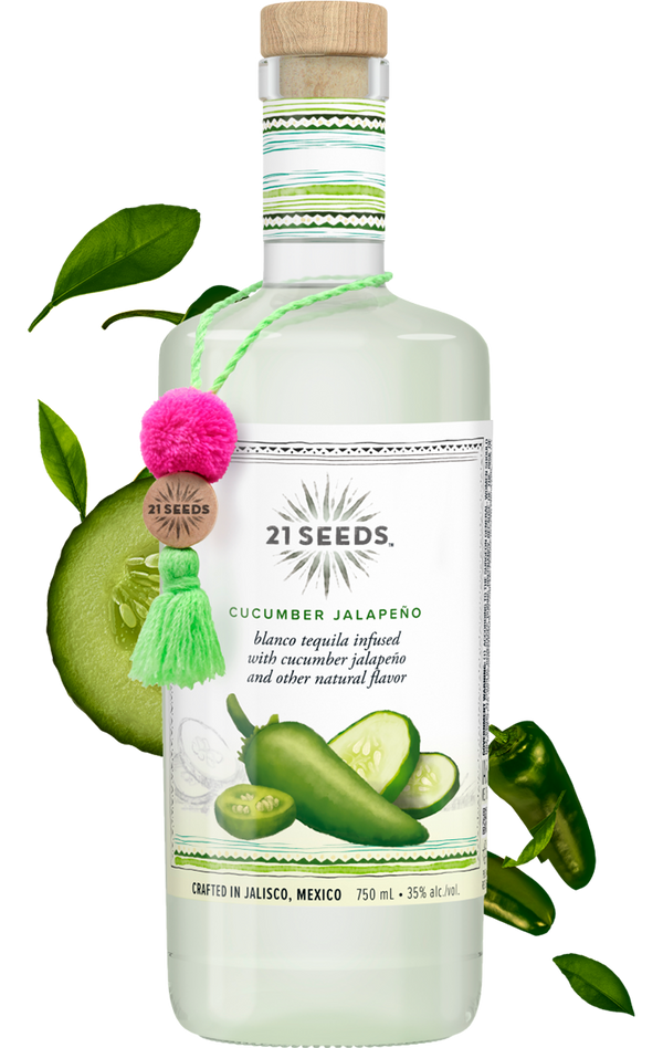 21 Seeds Cucumber Jalapeno Infused Tequila