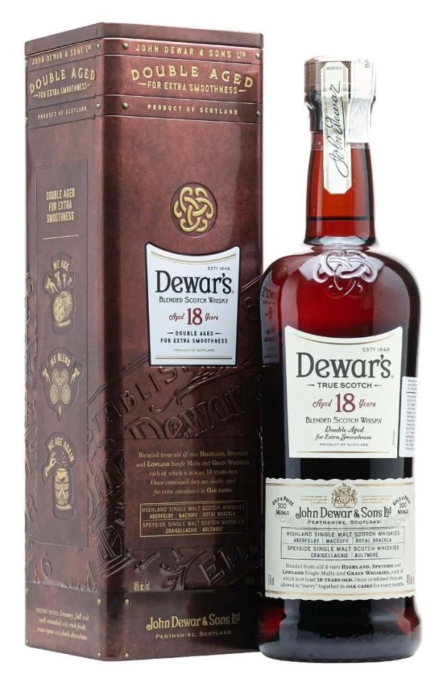 Dewar's The Vintage 18 Year Old Blended Scotch Whisky