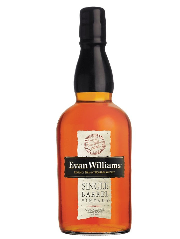 Evan Williams Single Barrel Vintage Kentucky Straight Bourbon Whiskey