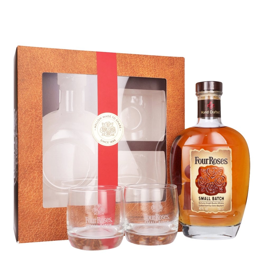 Four Roses Small Batch Kentucky Straight Bourbon Whiskey Gift Set