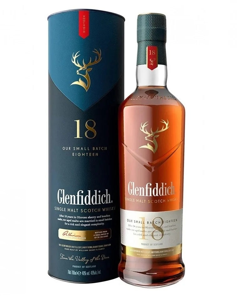 Glenfiddich 18 Year Old Small Batch Reserve Single Malt Scotch Whisky