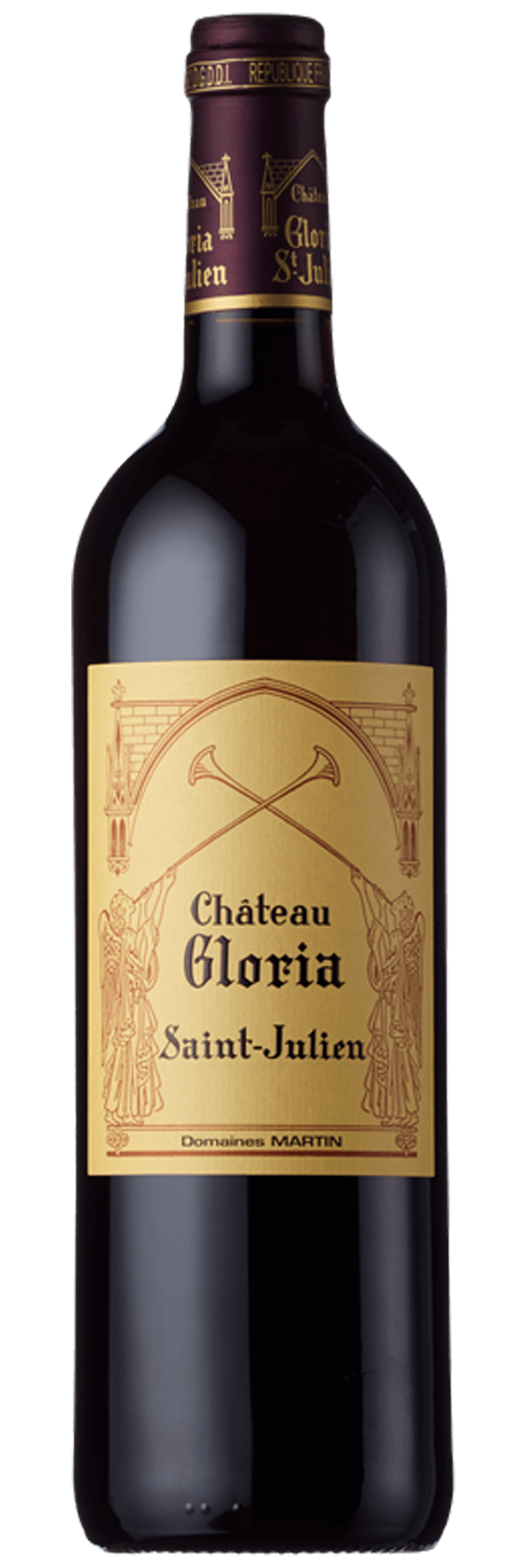 Château Gloria 2017 (Bordeaux, AOC Saint‑Julien, France)