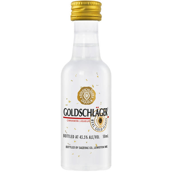Goldschläger Cinnamon Schnapps Liqueur with Gold Flakes