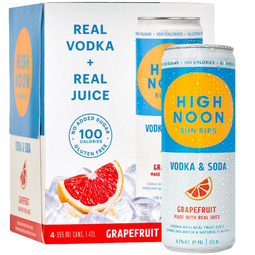 High Noon Grapefruit Vodka Hard Seltzer