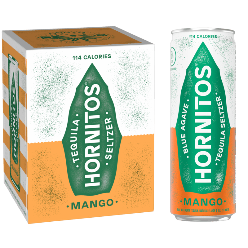 Hornitos Hard Tequila Seltzer Mango (4-Pack)