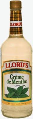 Llord's Crème De Menthe Green Liqueur