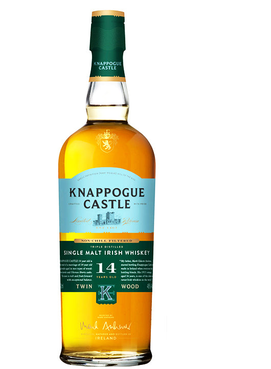 Knappogue Castle 14 Year Old Single Malt Irish Whiskey