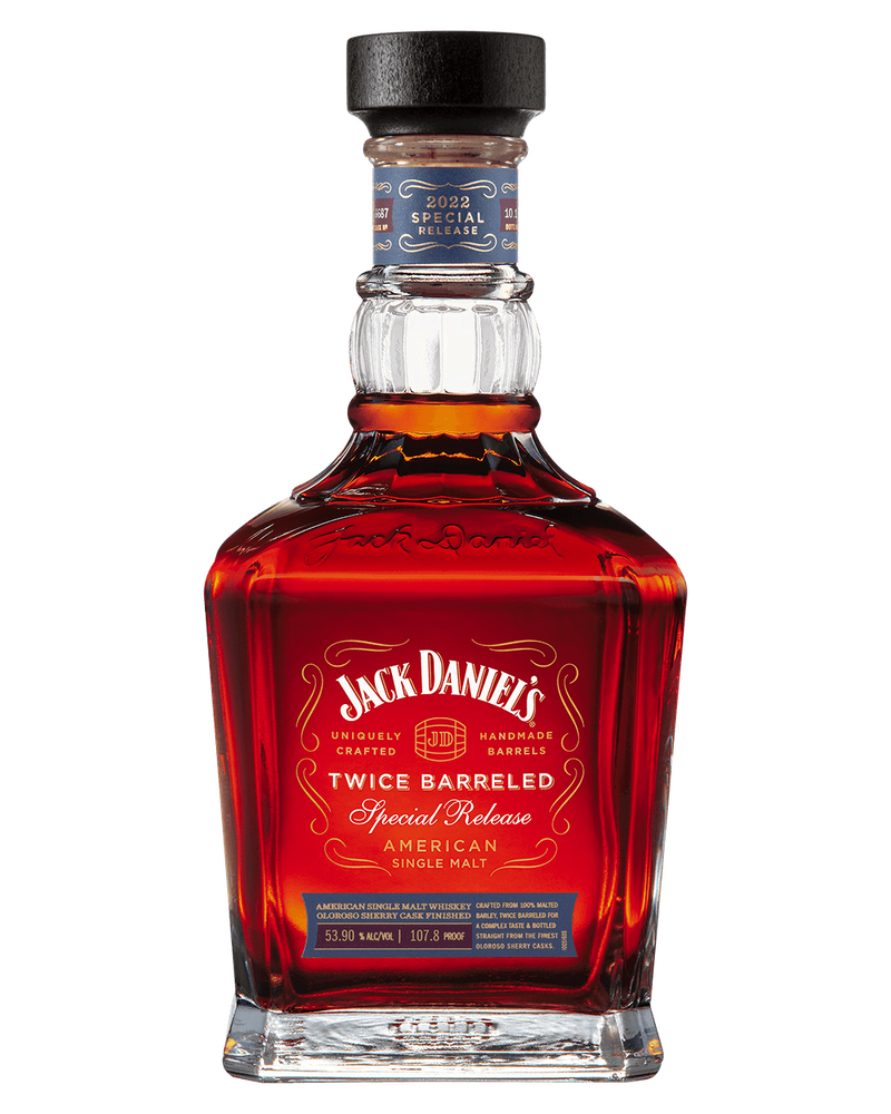 Jack Daniel's Twice Barrelled Special Release American Single Malt Whiskey