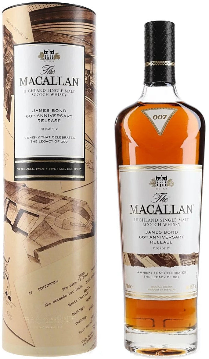 The Macallan James Bond 60th Anniversary Release – Decade IV
