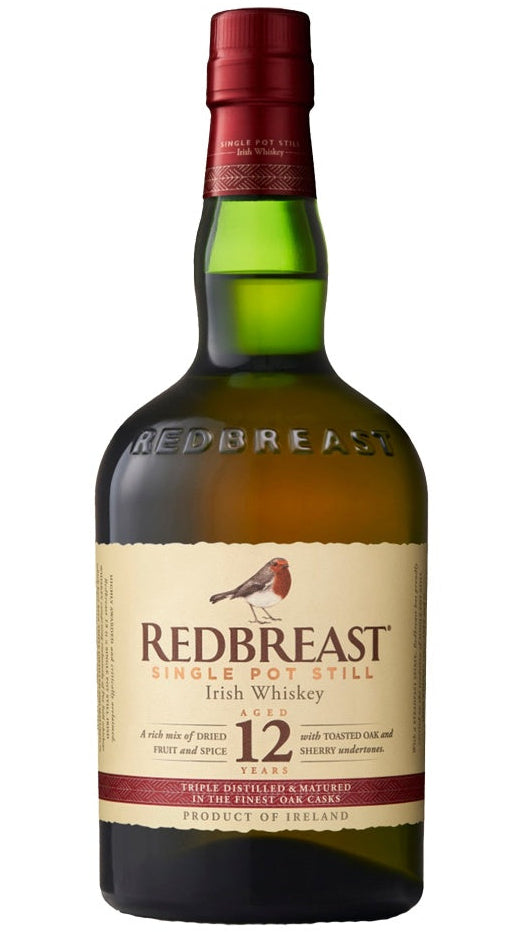Redbreast 12 Year Old Single Pot Still Irish Whiskey