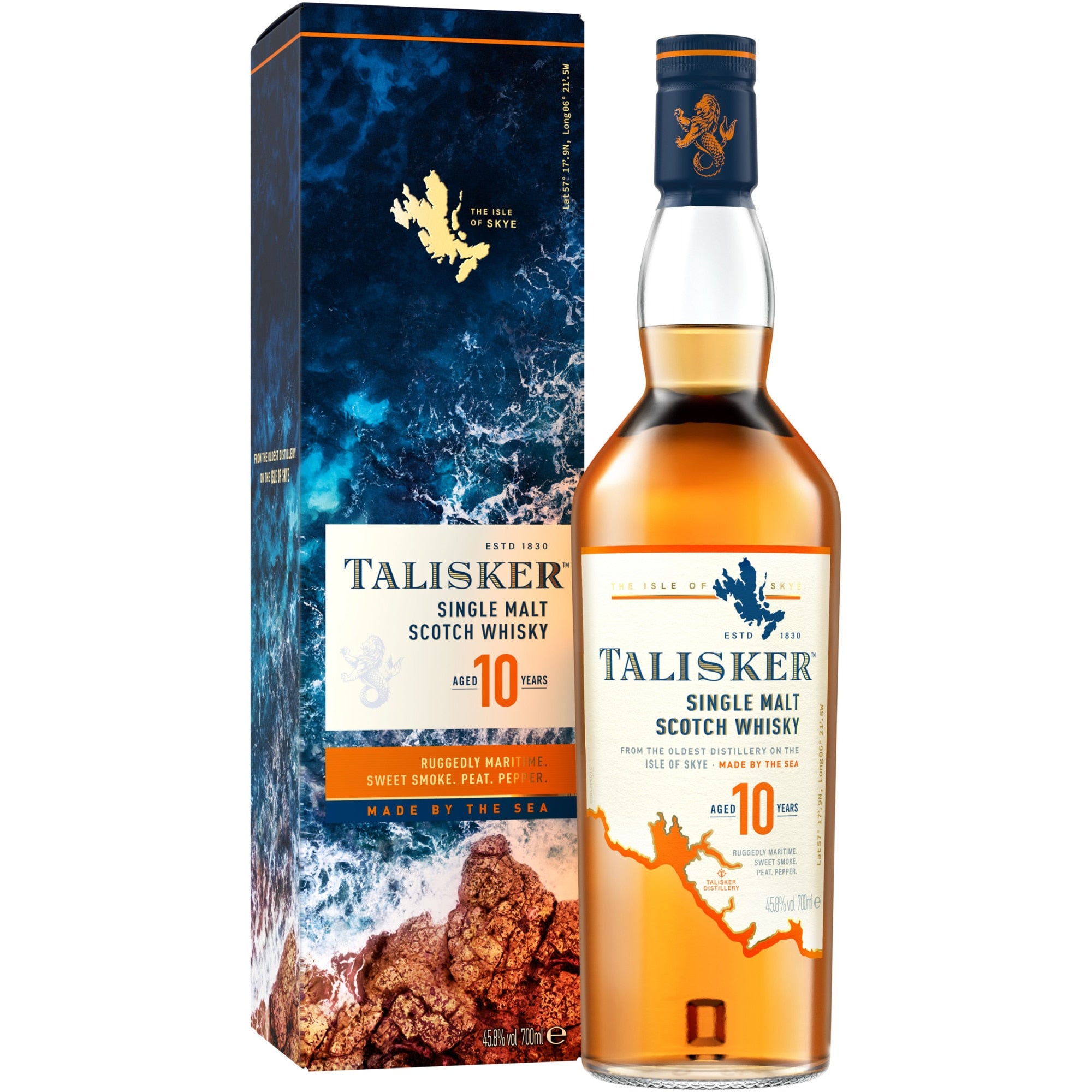 Talisker 10 Year Old Single Malt Scotch Whisky