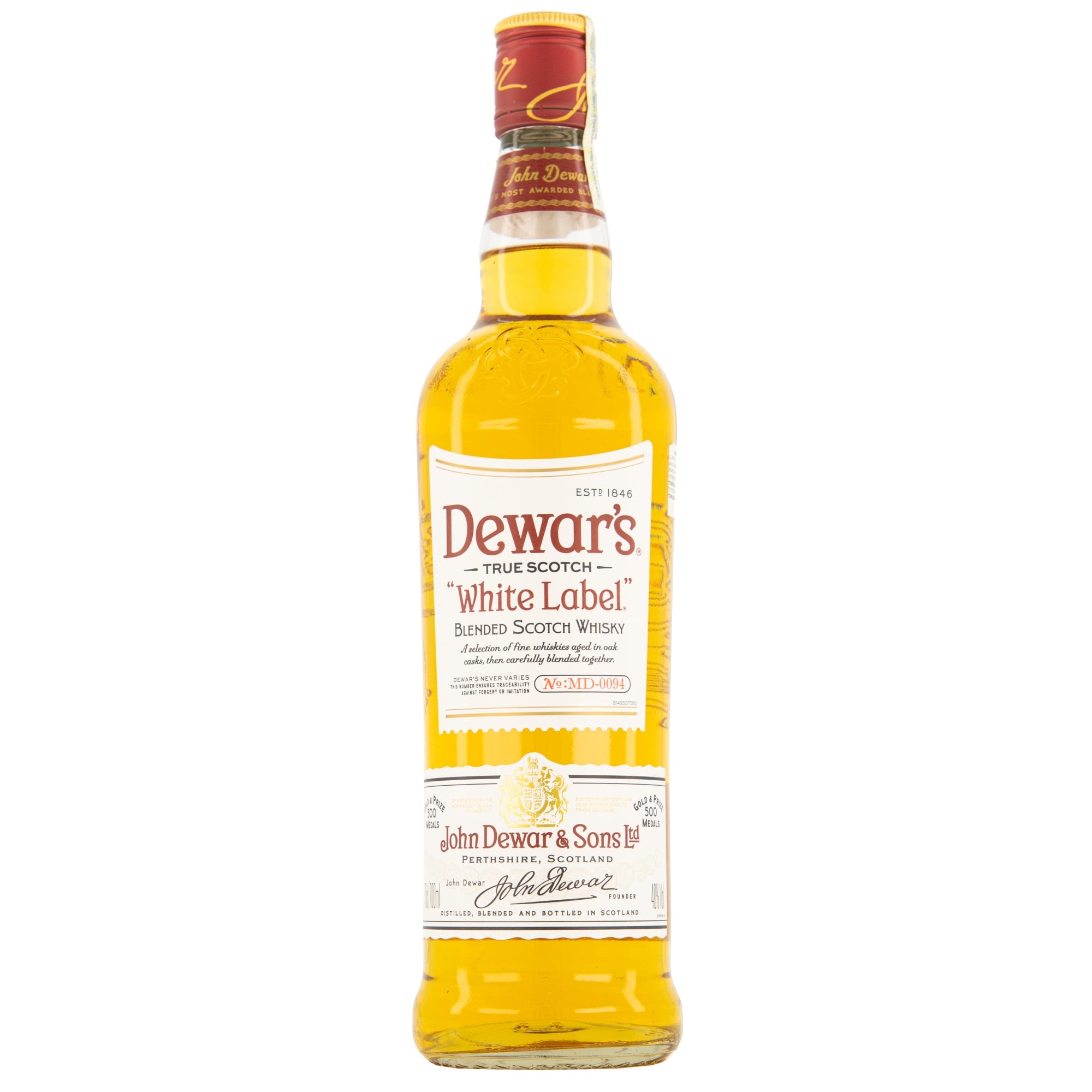 Dewar's White Label Blended Scotch Whisky