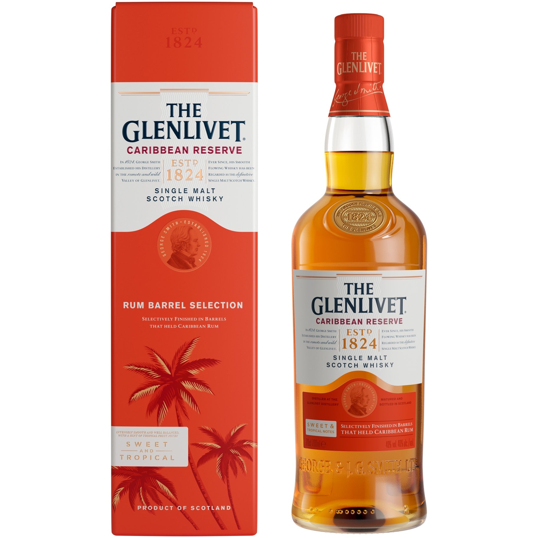 The Glenlivet Caribbean Reserve Single Malt Scotch Whisky