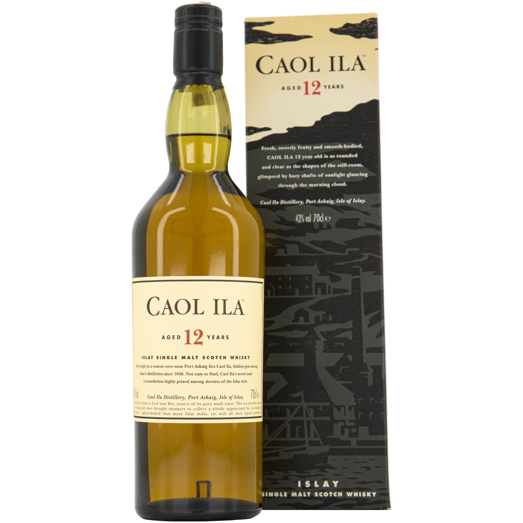Caol Ila 12 Year Old Islay Single Malt Scotch Whisky