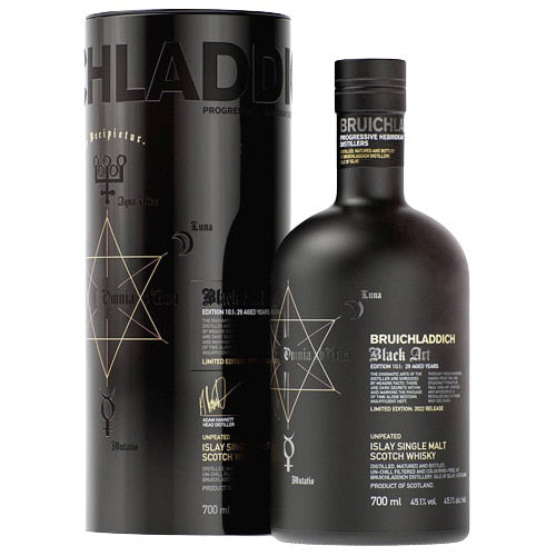 Bruichladdich Black Art 07.1 26 Year Old Unpeated Single Malt Scotch Whisky