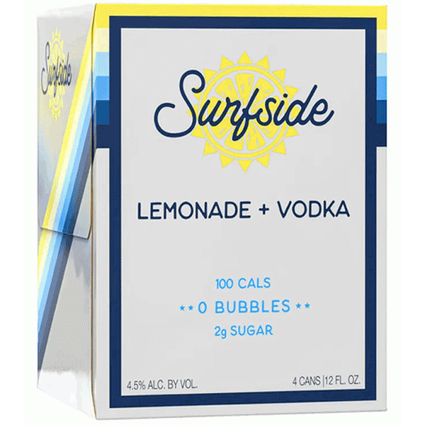 Surfside Lemonade + Vodka 4-Pack (Original Flavor)
