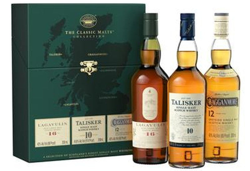 The Classic Malts Strong/Rich Collection (Lagavulin, Talisker, Cragganmore)