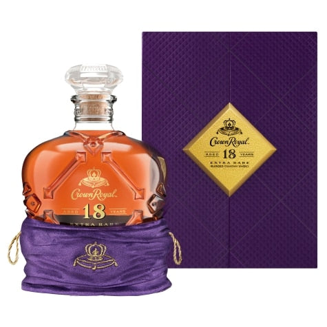 Crown Royal Aged 18 Years Extra Rare Blended Canadian Whisky
